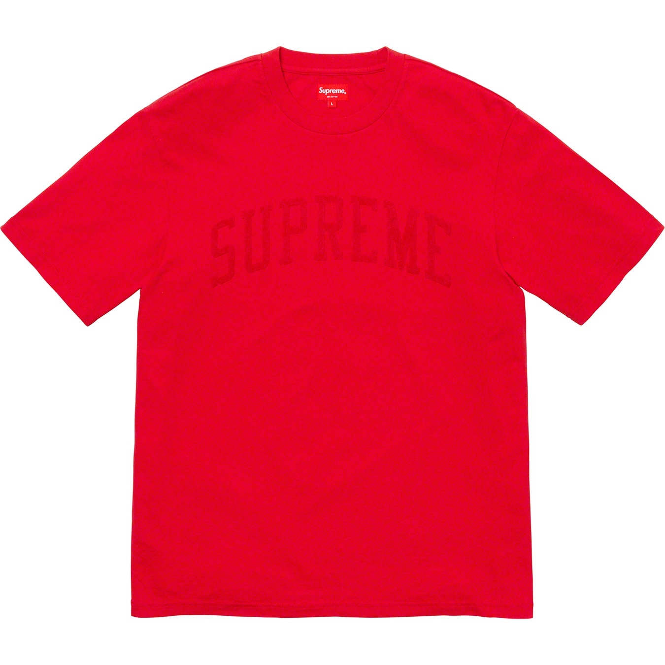 Chenille Arc Logo S/S Top view 8